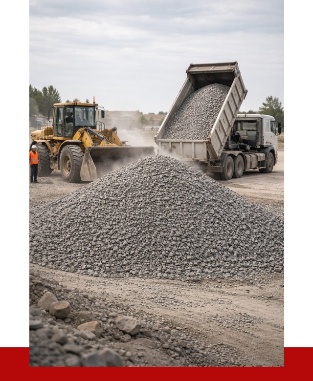 Купить щебень с доставкой в Балтийске от 2549 руб. | ПРОНЕРУДБлт