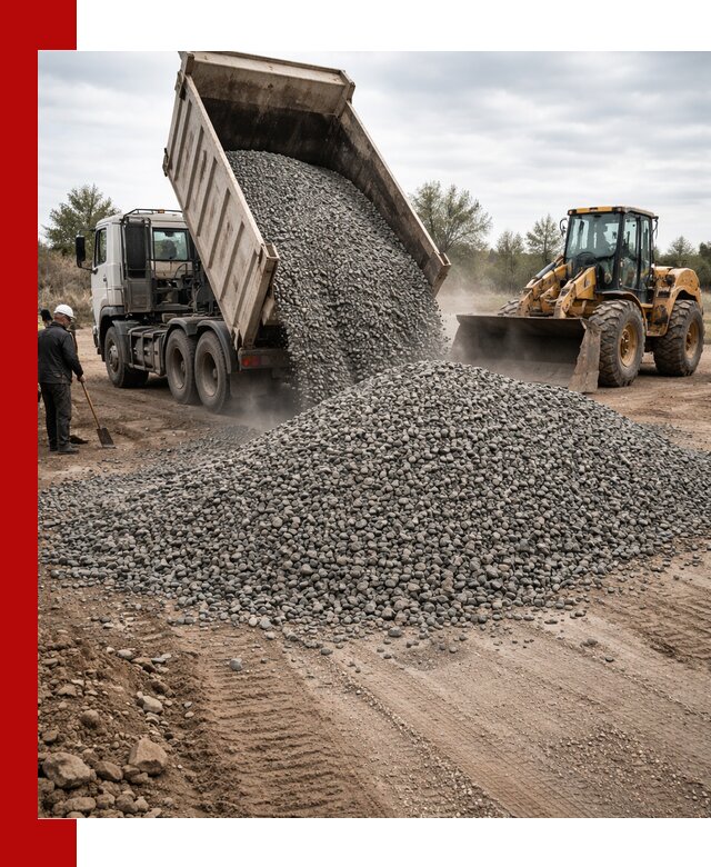 Гранитный щебень фракция 10-20 с доставкой в Балтийске