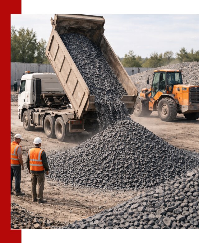 Доставка и продажа щебня габбро-диабаза в Балтийске