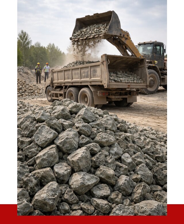 Щебень габбро диабаз фракция 70-150 в Балтийске от 2855 р.|ПРОНЕРУДБлт