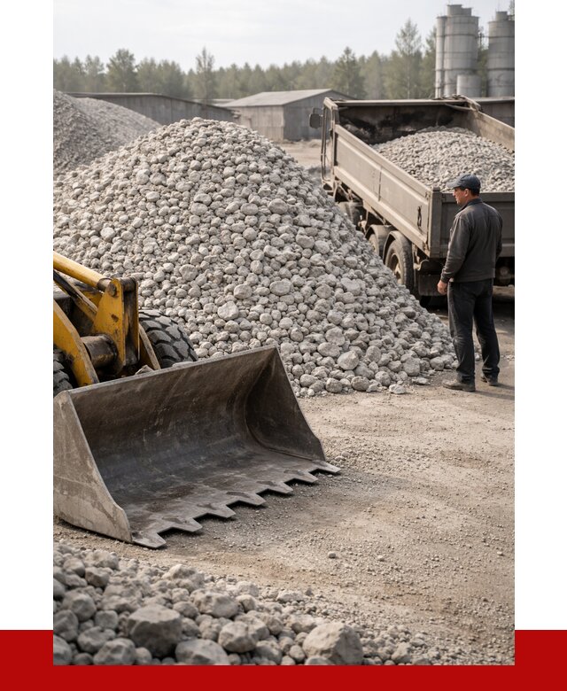 Известняковый щебень фракция 40-70 в Балтийске от 4282 р. | ПРОНЕРУДБлт