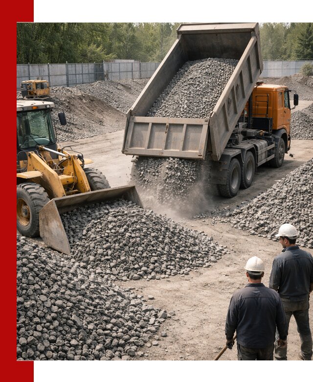 Шлаковый щебень фракция 20-40 доставка и продажа в Балтийске