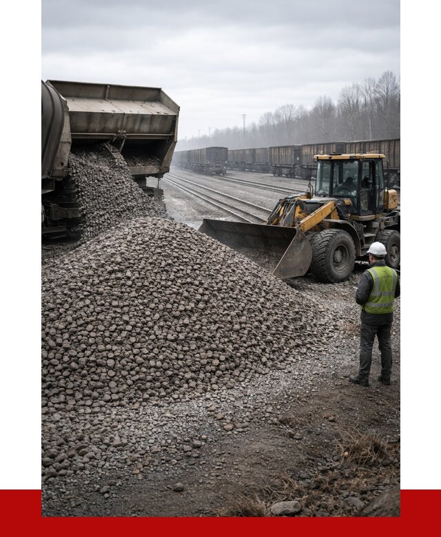 Купить железнодорожный щебень в Балтийске от 2855 р. | ПРОНЕРУДБлт