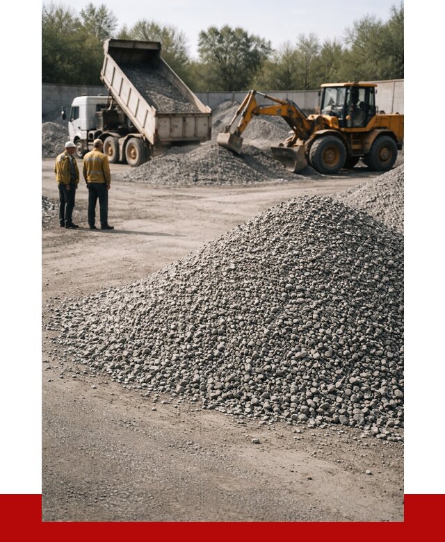 Вторичный щебень фр. 5-20 в Балтийске от 1631 р. - ПРОНЕРУДБлт