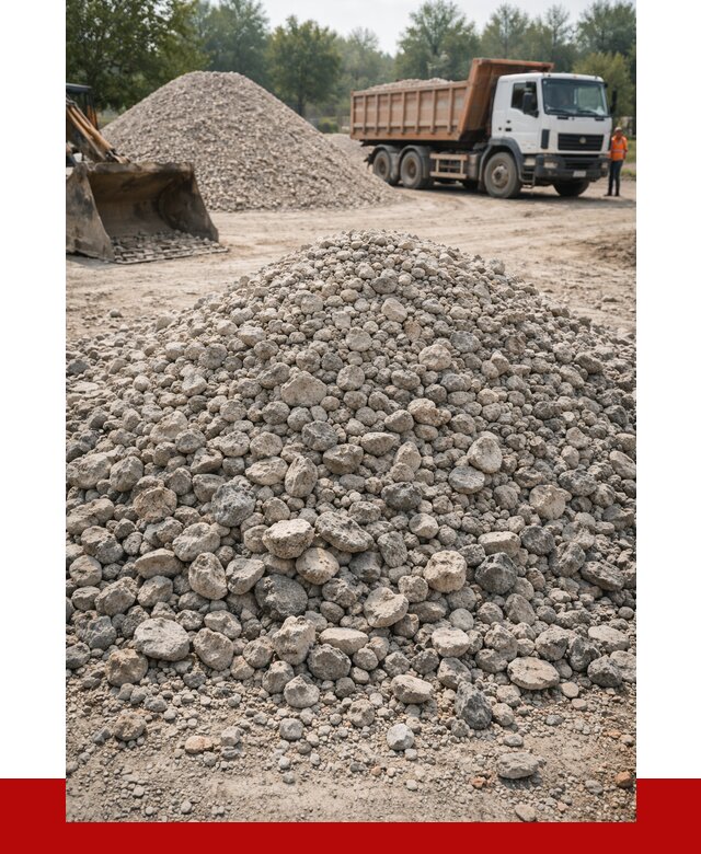 Вторичный щебень фракция 20-40 в Балтийске от 2243 р ПРОНЕРУДБлт