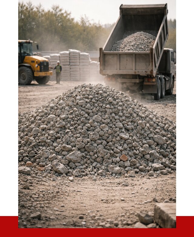 Вторичный щебень фракция 70-150 в Балтийске от 1427 р. | ПРОНЕРУДБлт