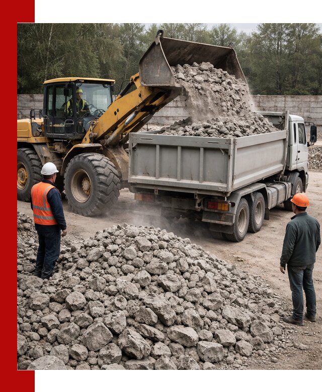 Вторичный щебень фракция 70–150 в Балтийске с доставкой