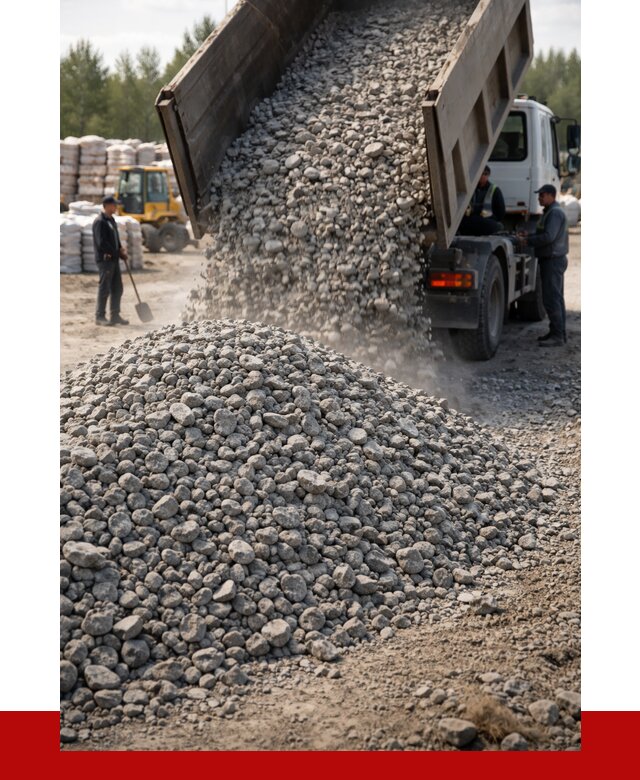 Бетонный щебень фракция 40-70 в Балтийске от 1835 р. ПРОНЕРУДБлт