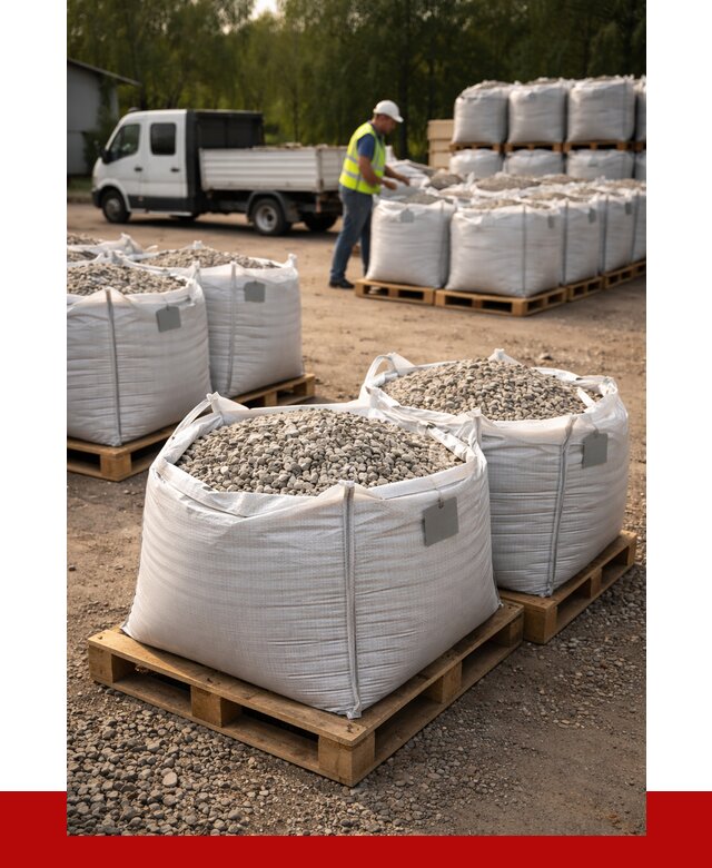 Щебень в мешках с доставкой в Балтийске от 4282 р. | ПРОНЕРУДБлт