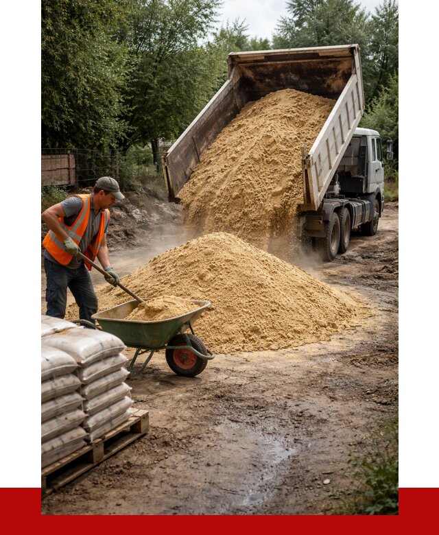 Купить песок с доставкой в Балтийске от 1835 р. | ПРОНЕРУДБлт
