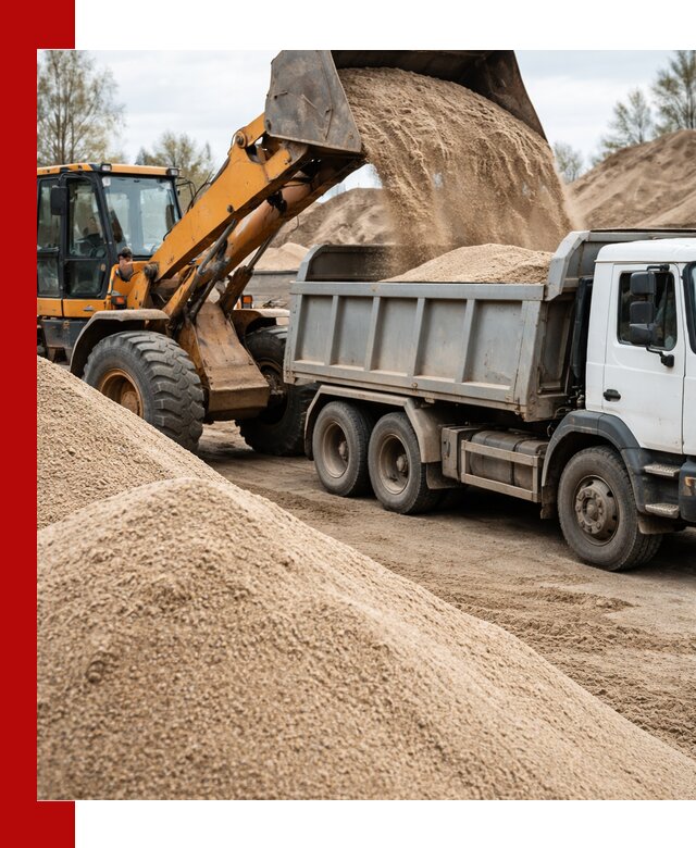 Доставка сеяного песка в Балтийске оптом и в розницу