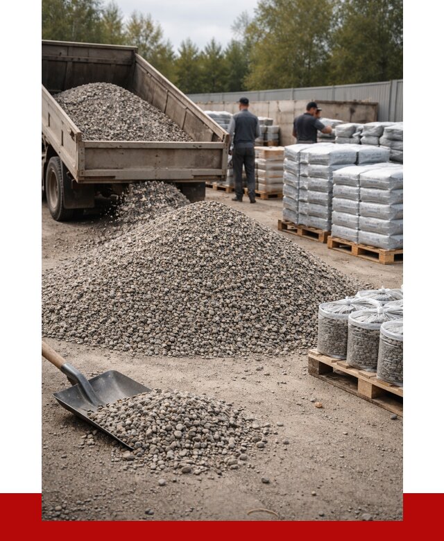 Гравий фракция 5-20 в Балтийске купить от 2345 р. ПРОНЕРУДБлт