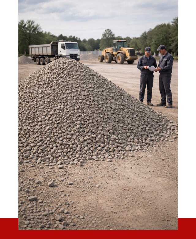 Купить гравий фракция 40-70 в Балтийске от 1223 р. | ПРОНЕРУДБлт