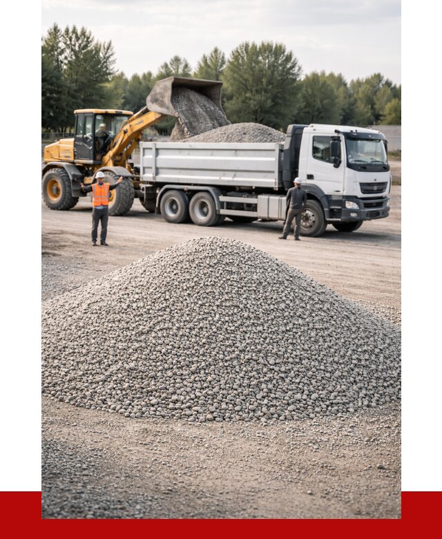 Купить мытый гравий в Балтийске от 3568 р, доставка ПРОНЕРУДБлт