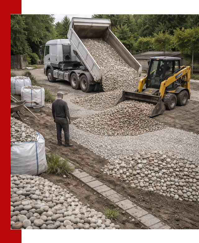 Доставка морской гальки оптом и в розницу в Балтийске