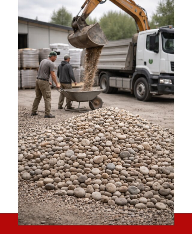 Галька декоративная в Балтийске от 3262 р. за куб | ПРОНЕРУДБлт