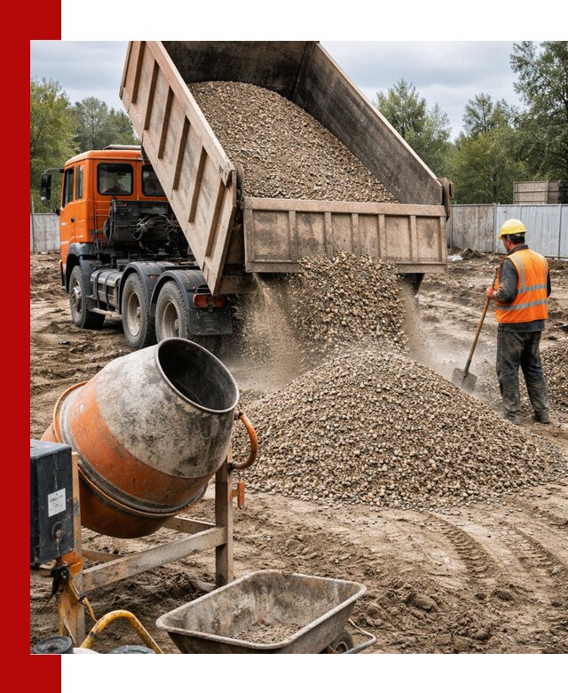 Опгс для бетона с доставкой самосвалом в Балтийске от производителя