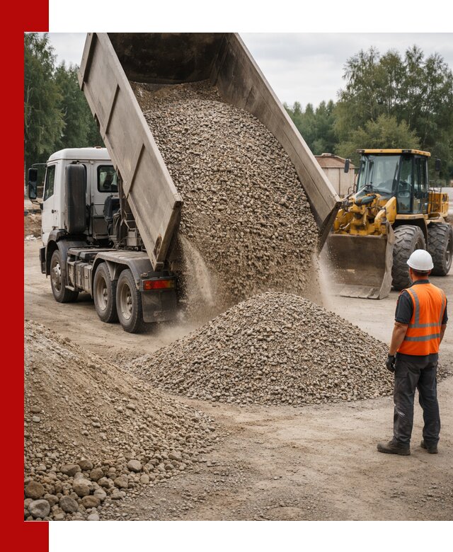 Доставка щпс в Балтийске — щебеночно-песчаная смесь под заборы и дорожки
