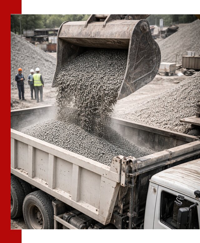 Отсев и крошка для строительства и дорожных работ в Балтийске