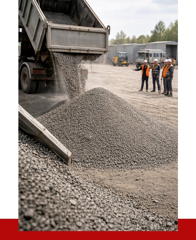 Гравийный отсев 0-5 в Балтийске от 1223 р. с доставкой | ПРОНЕРУДБлт