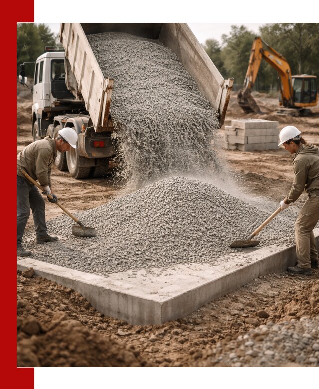 Доставка и продажа отсева для бетона в Балтийске