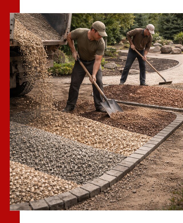 Декоративная крошка для ландшафта в Балтийске — продажа и доставка