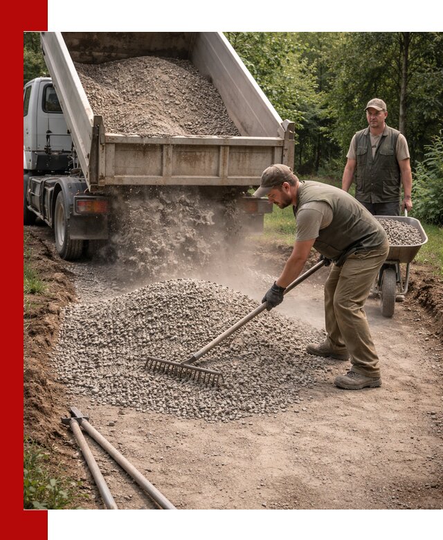 Каменная крошка для дорожек с доставкой в Балтийске