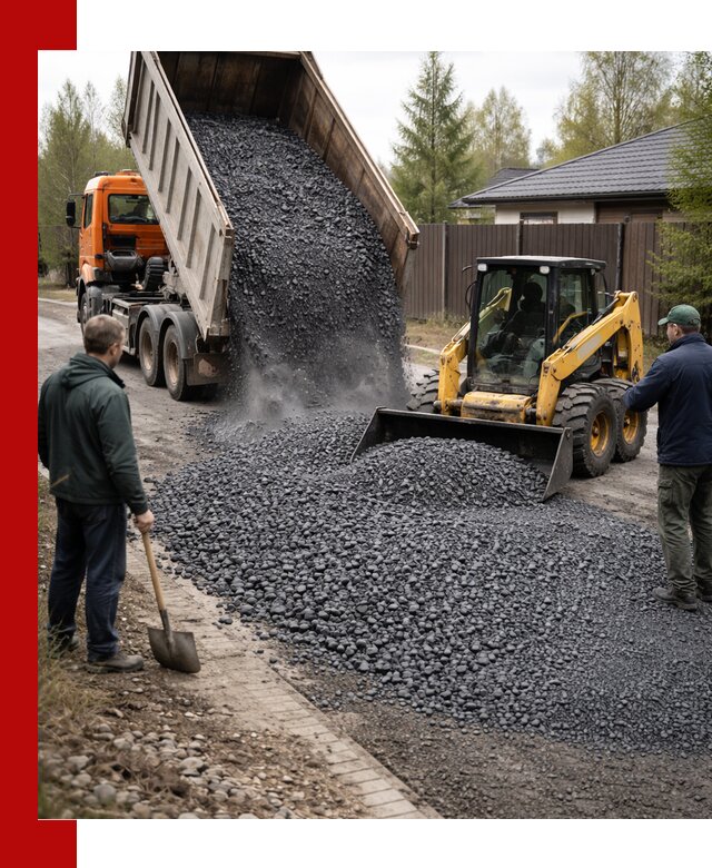 Крошка габбро с доставкой в Балтийске для строительных работ