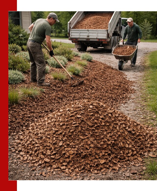 Крошка для мульчирования с доставкой в Балтийске