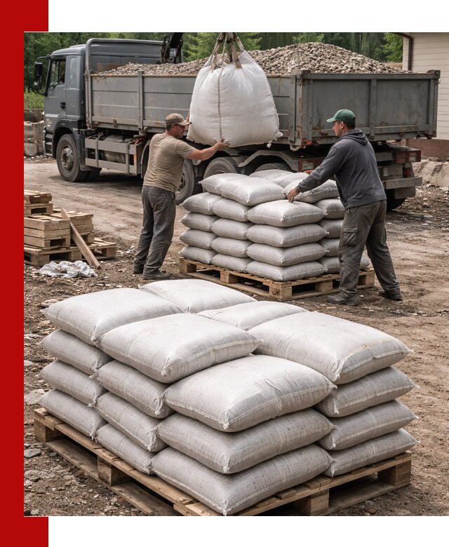 Керамзит в мешках с доставкой в Балтийске от компании-поставщика