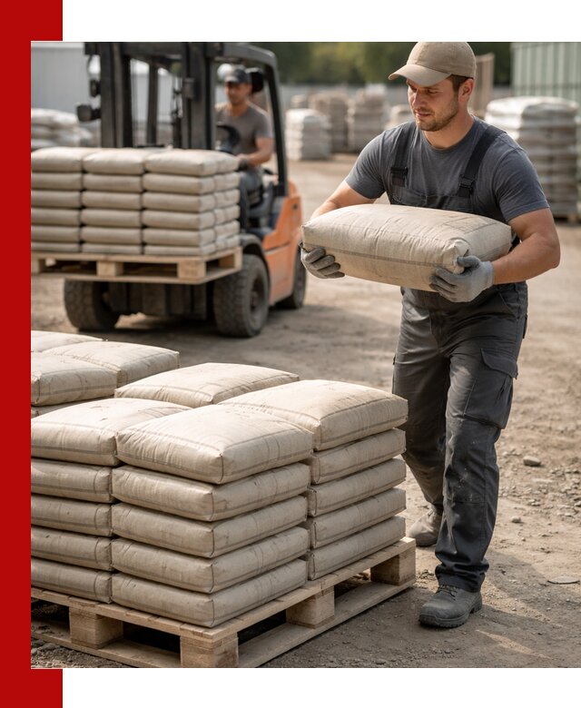 Доставка цемента в мешках оптом и в розницу в Балтийске