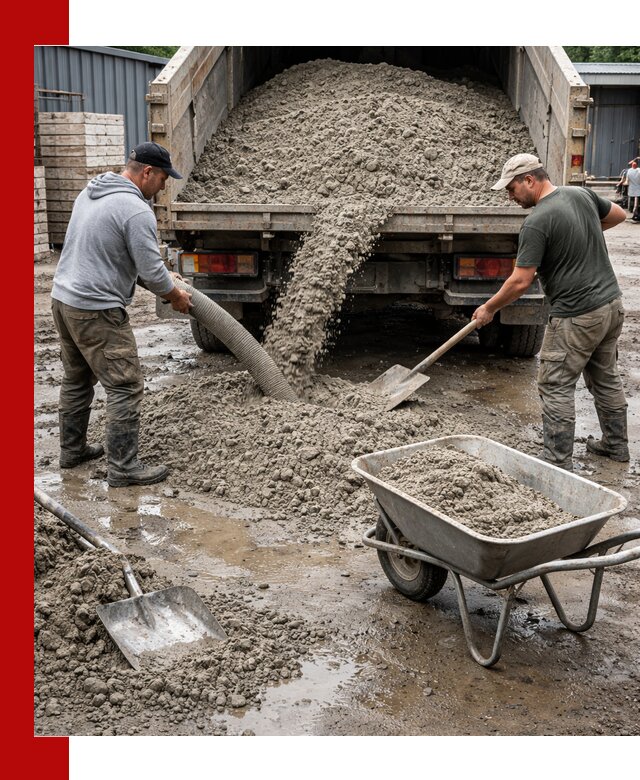 Цементно-песчаная смесь М150 доставка в Балтийске