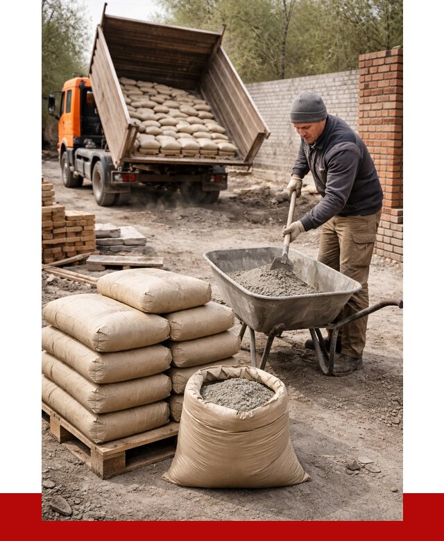 Купить сухую смесь для кладки в Балтийске от 1223 р. | ПРОНЕРУДБлт