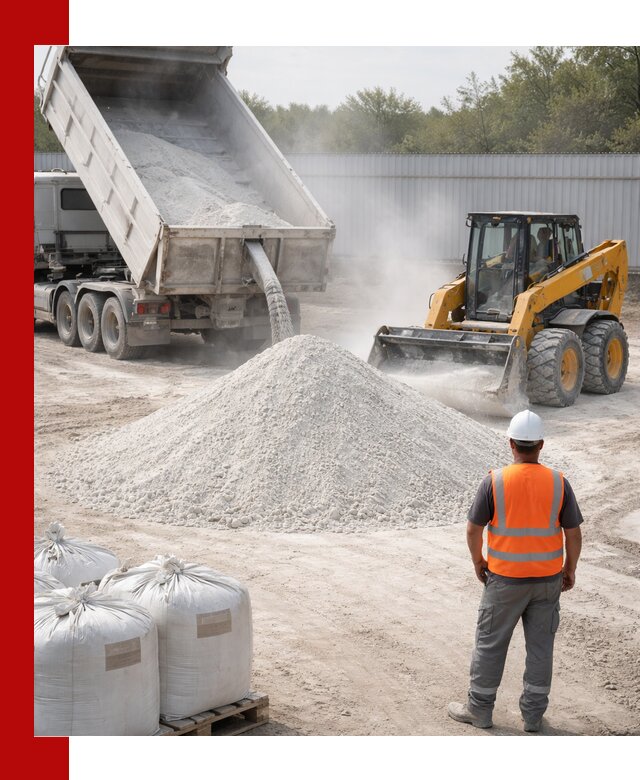 Доставка и продажа известняковой муки в Балтийске