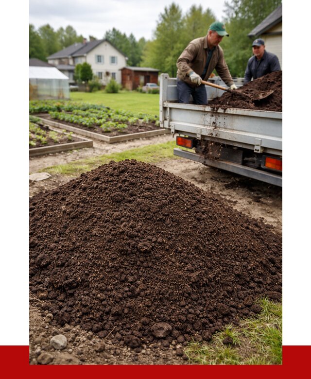 Плодородный грунт в Балтийске с доставкой от 4282 р. | ПРОНЕРУДБлт