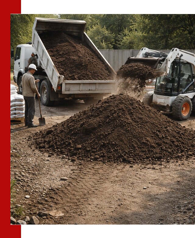 Доставка растительного грунта в Балтийске от производителя оптом и в розницу