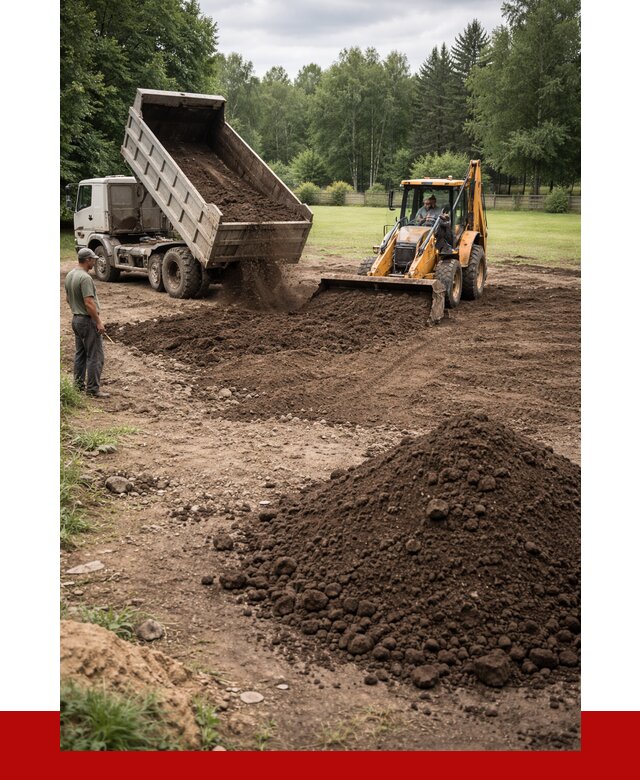 Грунт для выравнивания участка в Балтийске от 1223 р. | ПРОНЕРУДБлт