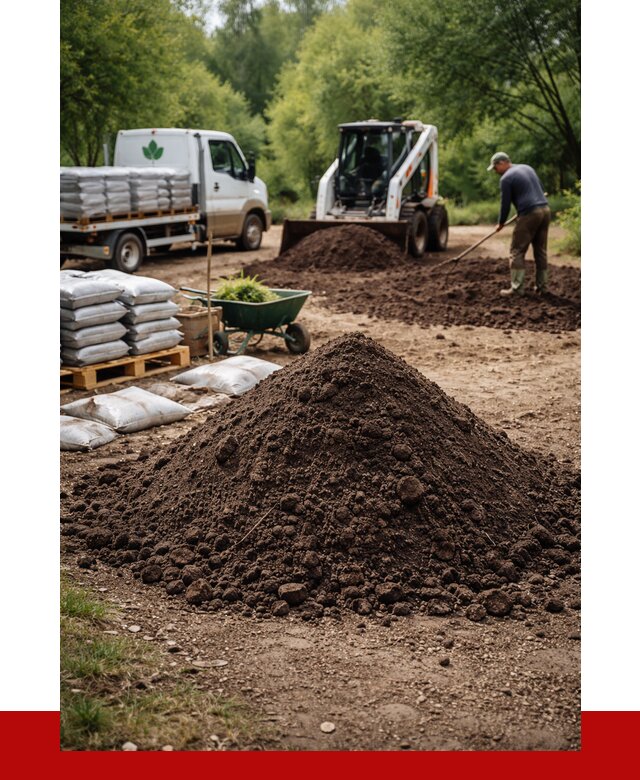 Грунт для озеленения с доставкой в Балтийске от 1835 р. | ПРОНЕРУДБлт
