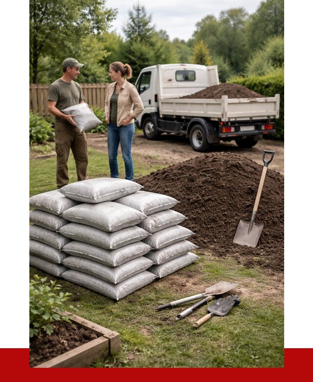 Садовая земля в Балтийске от 1223 р. с доставкой оптом | ПРОНЕРУДБлт
