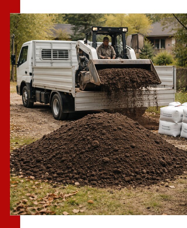 Доставка садовой земли в больших объёмах в Балтийске