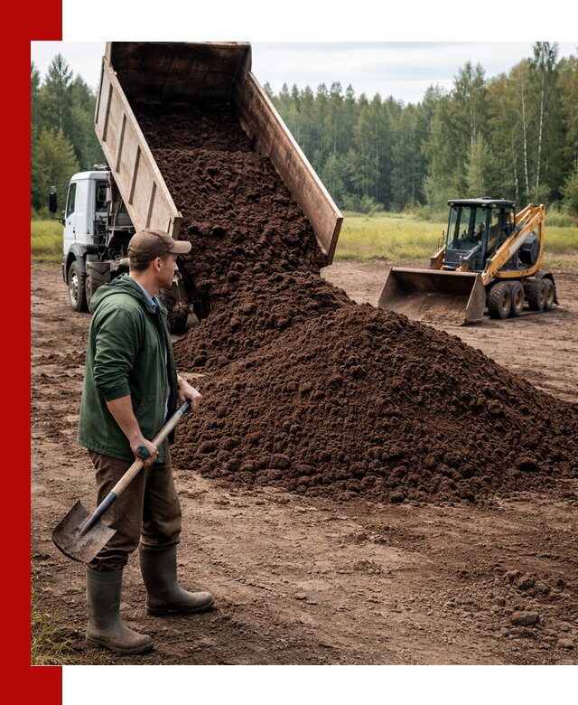 Купить верховой торф с доставкой в Балтийске для садоводства и растений