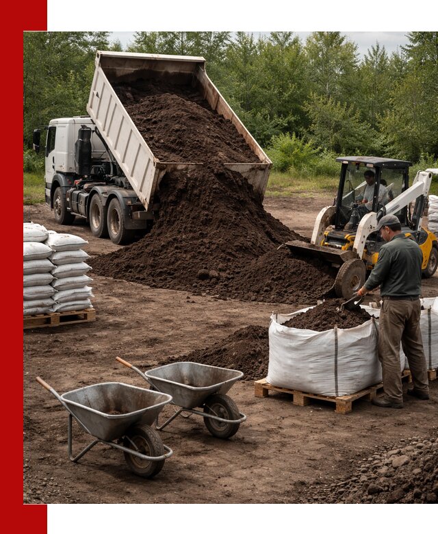 Доставка и продажа торфогрунта в Балтийске оптом и в розницу