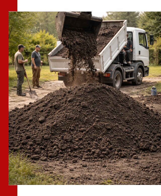 Доставка и продажа чернозема в Балтийске оптом и в розницу