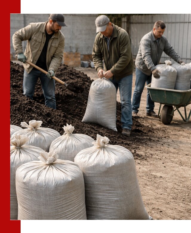 Купить чернозем в мешках с доставкой в Балтийске