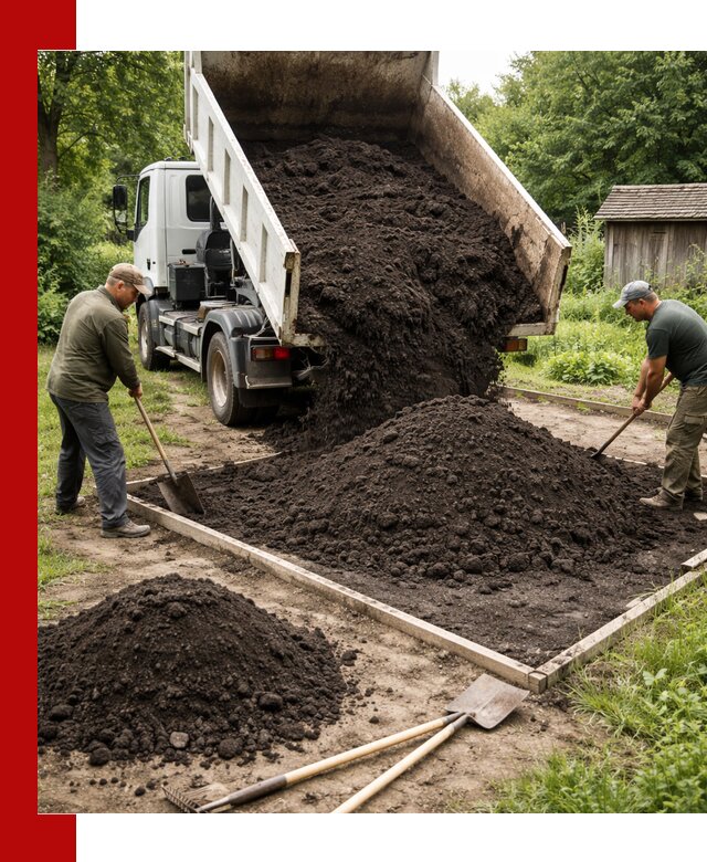 Купить чистый чернозем для огорода с доставкой в Балтийске