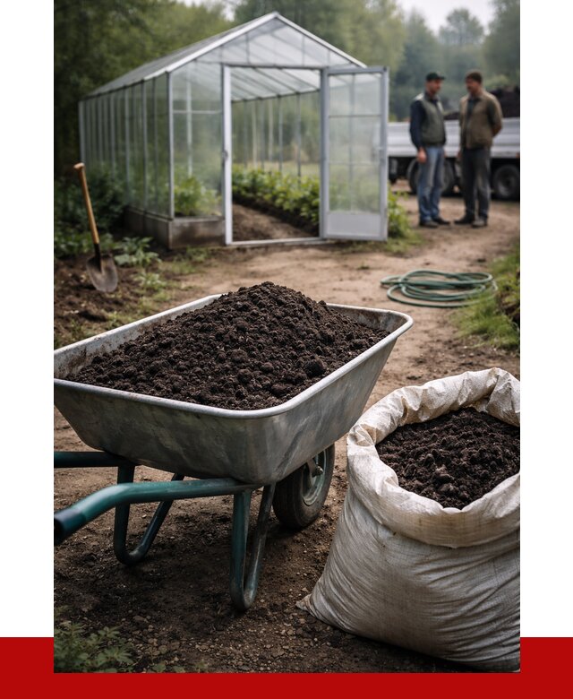 Чернозем для теплицы в Балтийске с доставкой от 1529 р. | ПРОНЕРУДБлт