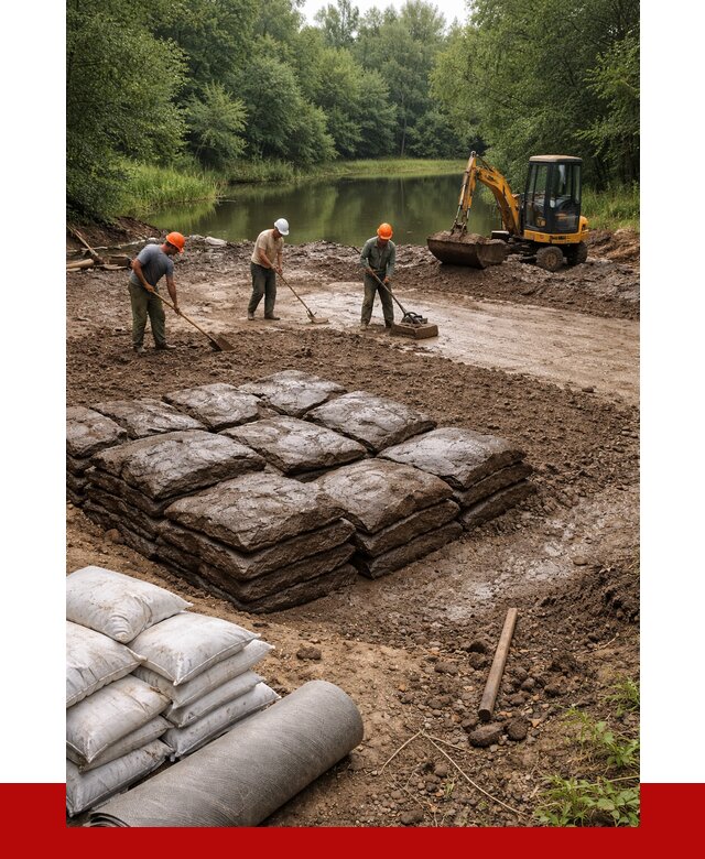 Купить глину для пруда в Балтийске от 4588 р. с доставкой | ПРОНЕРУДБлт
