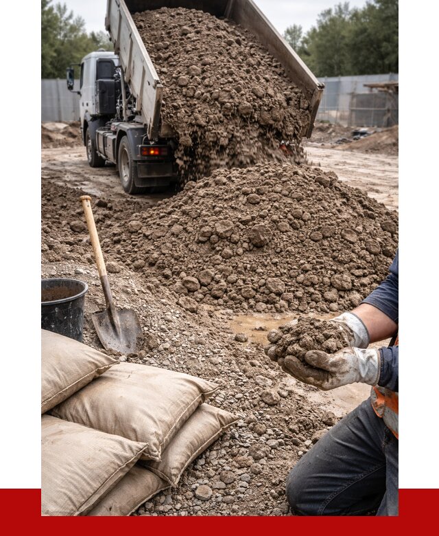 Купить глина для засыпки в Балтийске от 1223 р. за куб | ПРОНЕРУДБлт