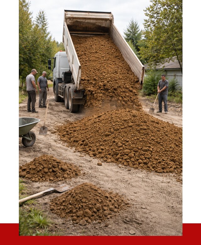 Купить суглинок с доставкой в Балтийске от 2549 р. за куб | ПРОНЕРУДБлт