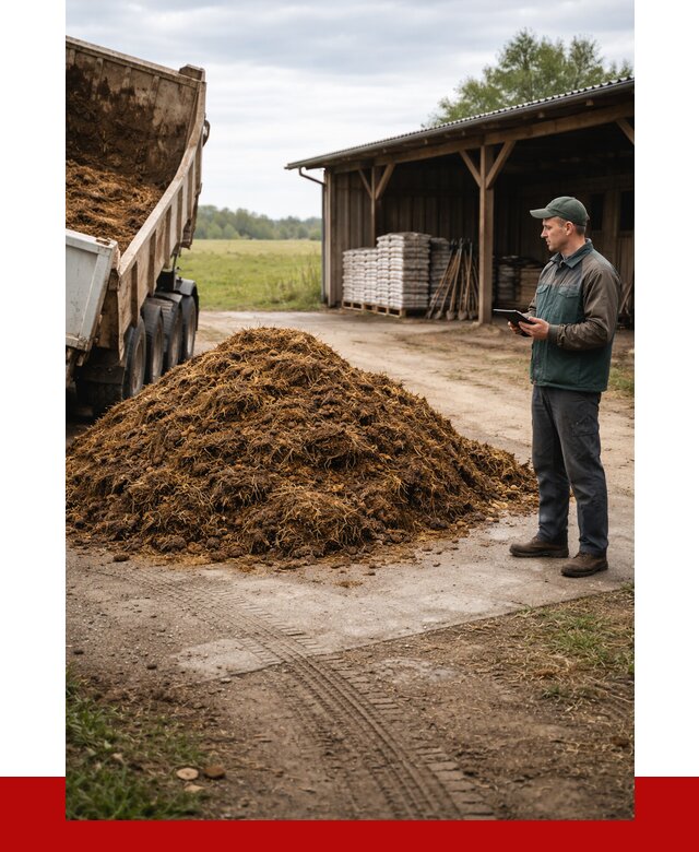 Купить навоз с доставкой в Балтийске от 1223 р. за куб | ПРОНЕРУДБлт